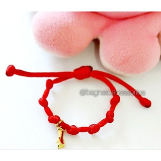 Pulseira 7 nós VERMELHA para bebê (0 a 2 anos) com Figa (BIJUTERIA) em Oferta na Shopee