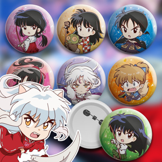 Bottons Inuyasha  - broche alfinete boton bottom button pin em Oferta na Shopee