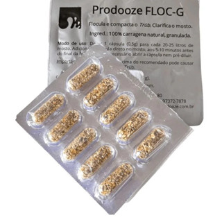 Prodooze FLOC-G - 10 cápsulas (Whirlfloc G)