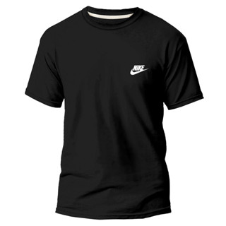 Camisa Camiseta Masculina Estampa Nk Em Algodão Fio 30.1 Varias Cores
