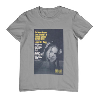 Camiseta Lana Del Rey Ocean Blvd Unissex Em Algodão