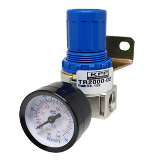 Regulador De Pressão De Ar Comprimido 1/4 Com Manômetro Compressor 150 Psi