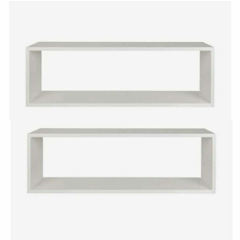 kit 2 nichos de MDF , ( 60x20x15) (70x20x15) (80x20x20) ( 80x20x20).