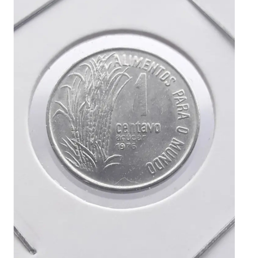 Moeda Fao 1 centavo 1976.