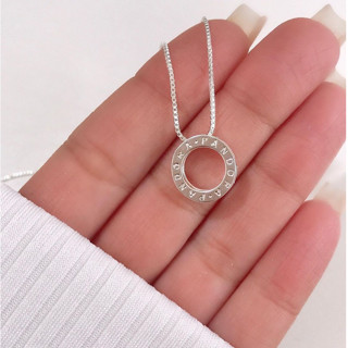Colar Circulo a prata 925