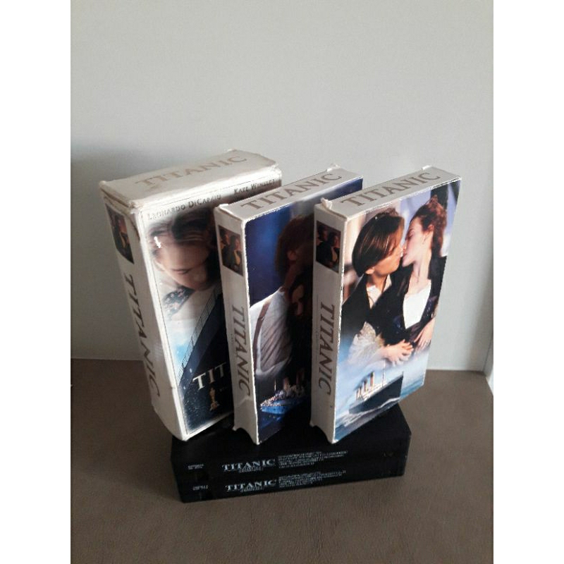 Vhs Titanic Fita Dupla - Leonardo Di Caprio