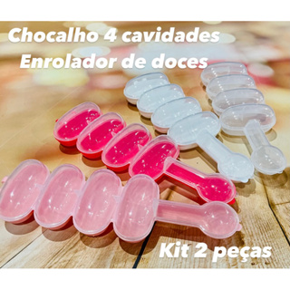 2 Boleador  Enrolador de Doces 4 cavidades plastico injetemp (Dona Cotta) OFF em Oferta na Shopee