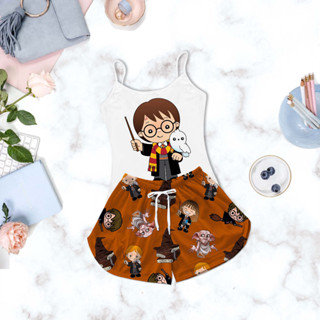 Pijama Infantil Baby Doll Feminino Harry Potter