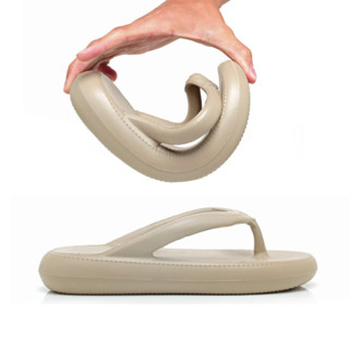 Chinelo nuvem de dedo ortopédico macio e flexível