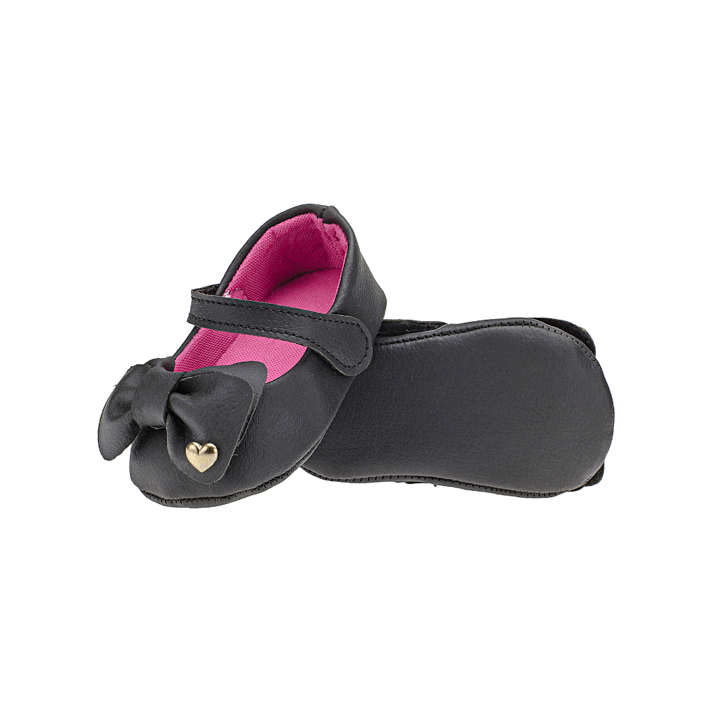 Sapatilha  boneca Bebê Lindíssima laço Duplo