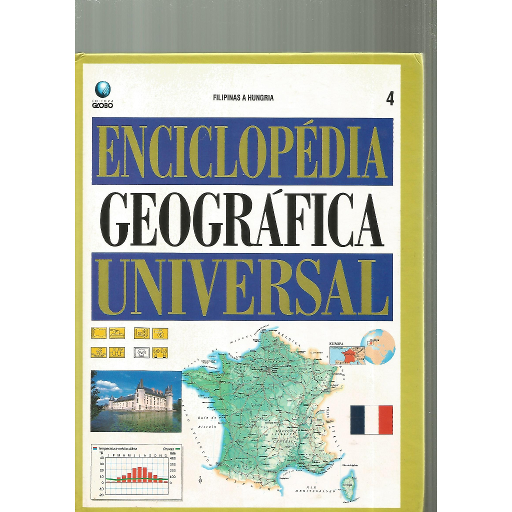Livro: Enciclopédia geográfica universal- Vol. 4.