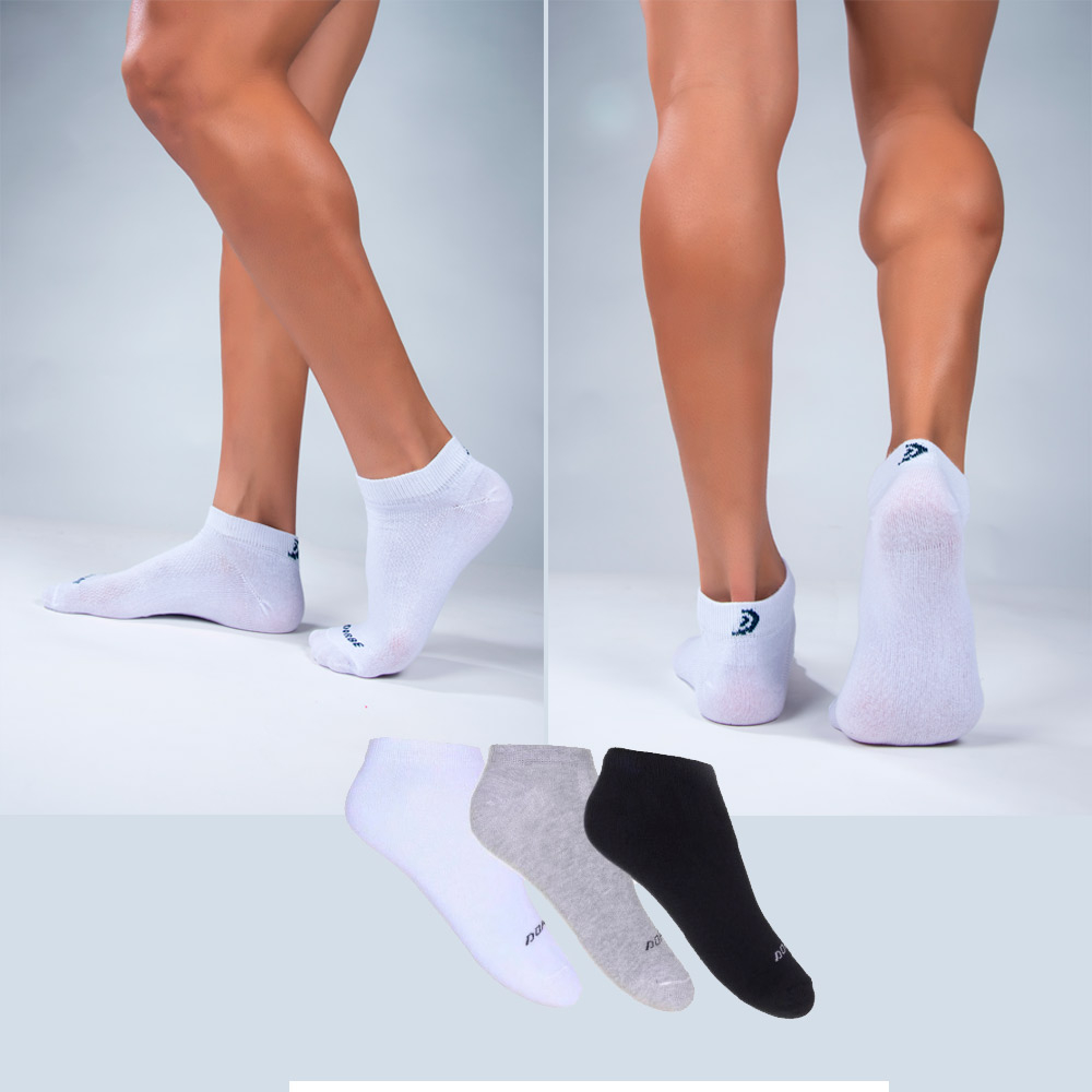 Kit 6 Pares Meias Soquete Algodão Masculina Atoalhada Sapatilha Dorbe Original Meia Cano Baixo Masculino - Men Clothes