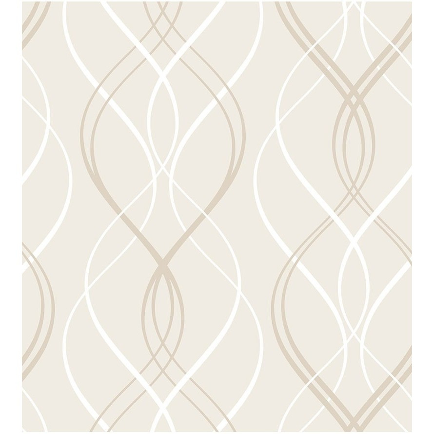 Papel De Parede Abstrato Bege Elegante Em Adesivo Vinílico, Quarto, Sala, Lavabo, Corredor 2,50m em Oferta na Shopee