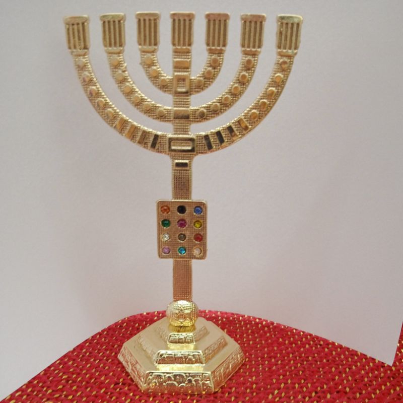 candelabro,menora,doze tribo,Israel,estrela de davi