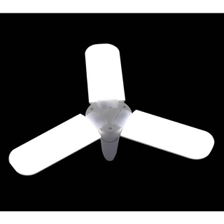 Lâmpada Bulbo LED Pétalas 45W Dobrável Ajustável Multi-Ângulos Luminária Fan Blade de 3 Folhas/Pás E27 Bivolt em Oferta na Shopee