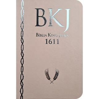 Bíblia King James 1611 Ultrafina Ampliada | Letra Normal | Capa Rose