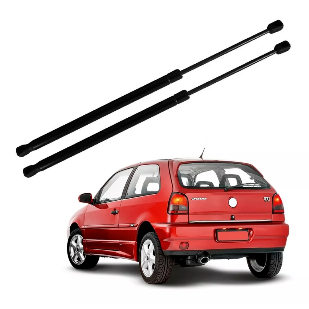 Par Amortecedor Porta Malas Traseira KIT 2 Amortecedor Traseiro Para Gol G2 Bola Anos 1995 Até 1999 - Spare Parts and Accessories for Vehicles