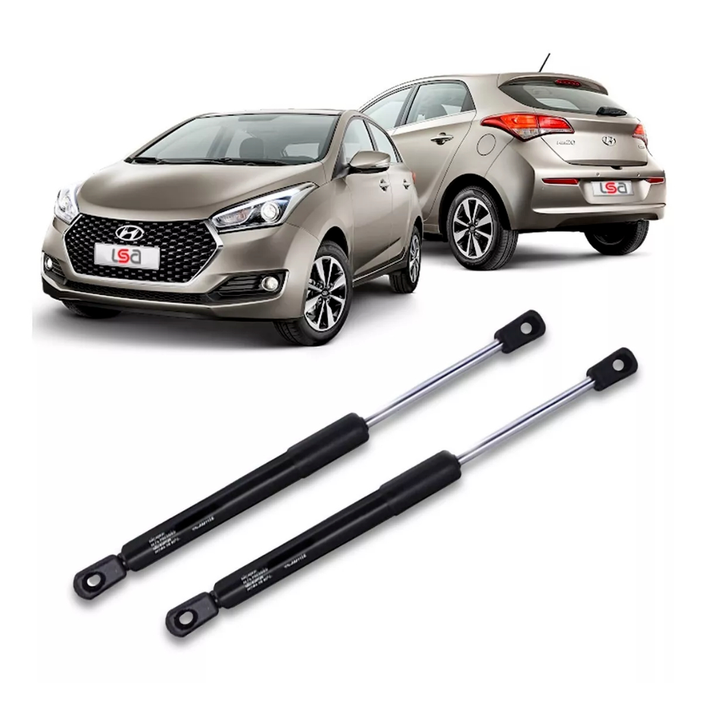 Par Amortecedor Porta Malas HB20 Tampa Traseira Hyundai HB20 2012 Até 2019 2 Amortecedores Traseiro em Oferta na Shopee