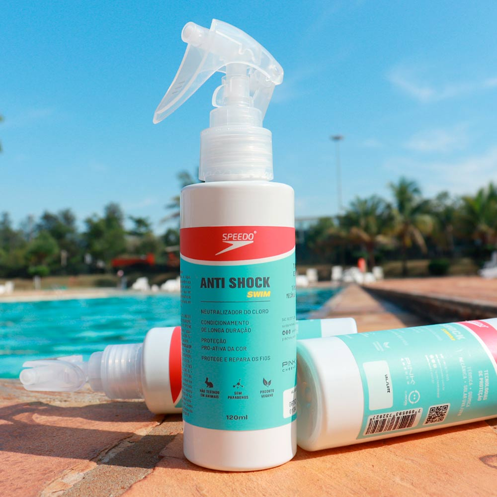 Leave-in Spray Anti Shock Swim Speedo 120ml PINK CHEEKS - Beauty