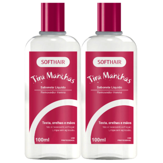 Sabonete Suaveness Tira Manchas De henna 100ml Softhair 2 Unidades em Oferta na Shopee