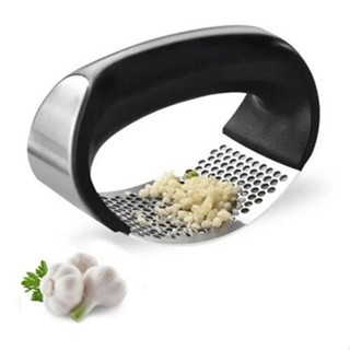 Espremedor Amassador de Alho Inox Manual Com Pressão em Oferta na Shopee