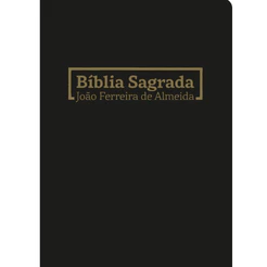 Bíblia Sagrada ARC Letra Normal Capa Brochura Preta