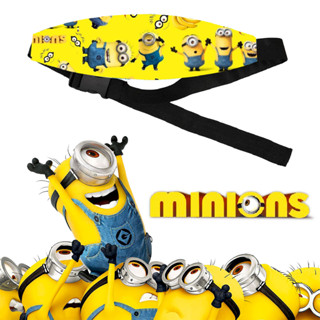 Faixa Apoio Suporte Cabeça Bebe Conforto Cadeirinha Carro Minions