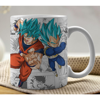 Caneca Coleção - Dragon Ball Z Manga- Porcelana 325ml
