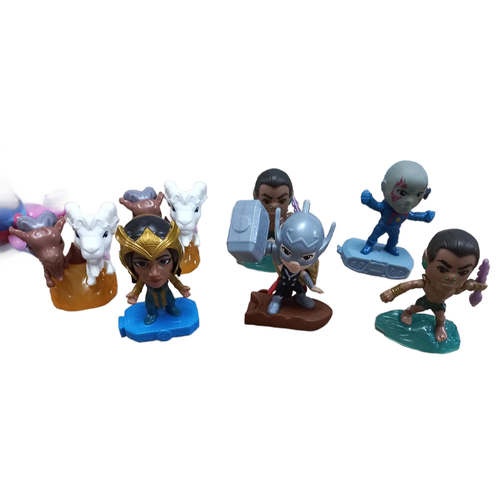 Boneco Personagem do filme Eternos Marvel Guardião das Galáxias Pantera Negra Mcdonald's