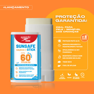 Protetor Solar Infantil FPS60 SUNSAFE Baby & Kids