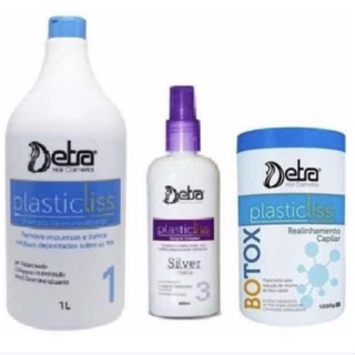 Botox + Shampoo + Spray Colágeno Palstic Liss Detra
