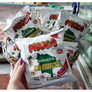 Kit com 2 Fardos de Pipoca Gravatá Salgada - total de 40 unidades com 14g cada
