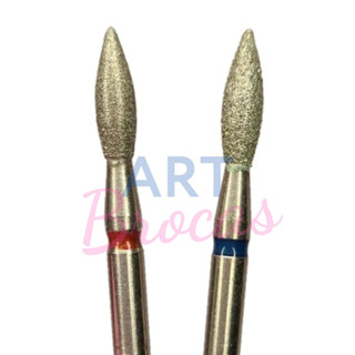 Broca chama diamantada pm 838 para unhas/alongamento/manicure