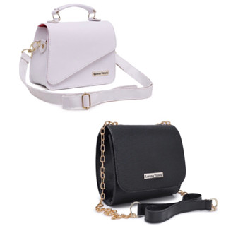 bolsas femininas kit 2 bolsa transversal tira colo corrente