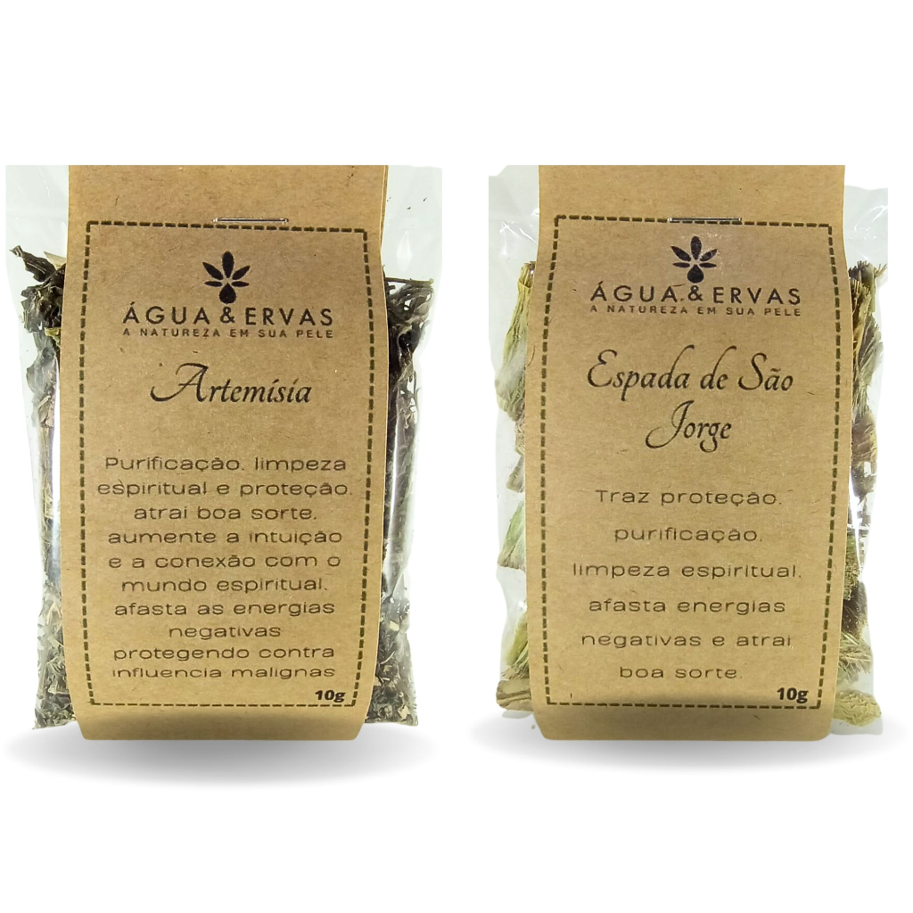 Erva de Banho Artemisia Espada São Jorge Purificação/Limpeza