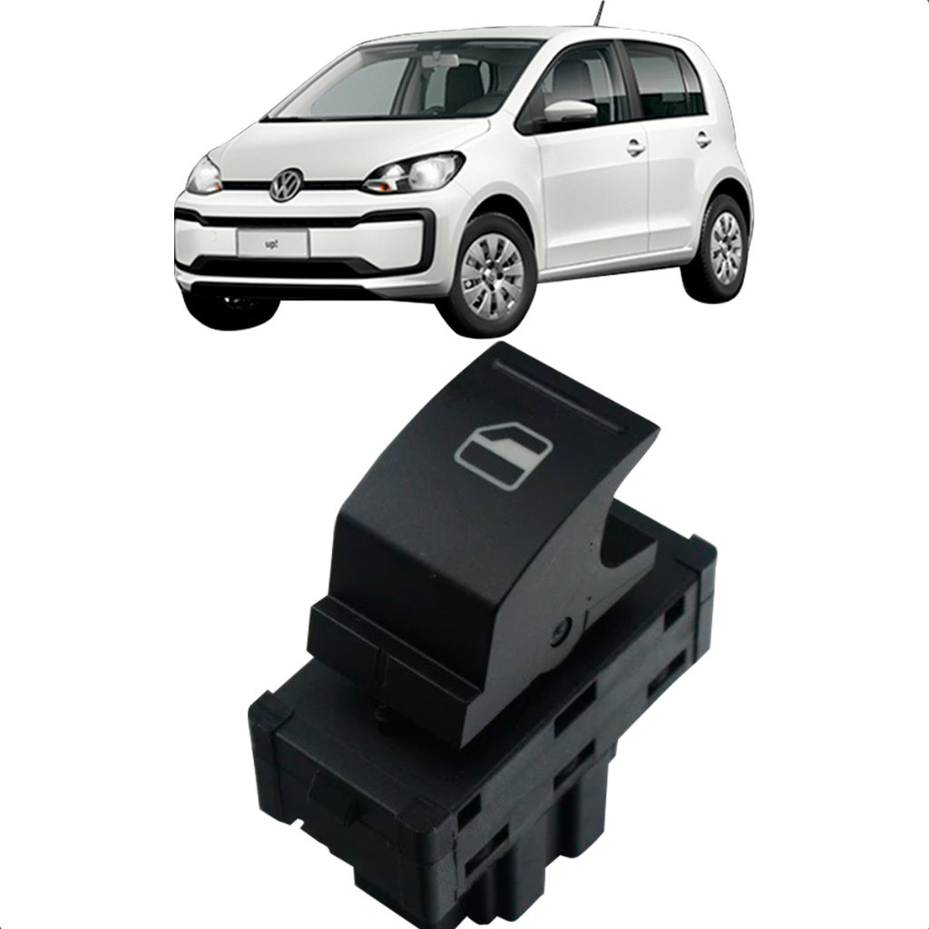 Botão Interruptor Vidro Eletrico Par Simples e Duplo Vw Up A Partir De 2013