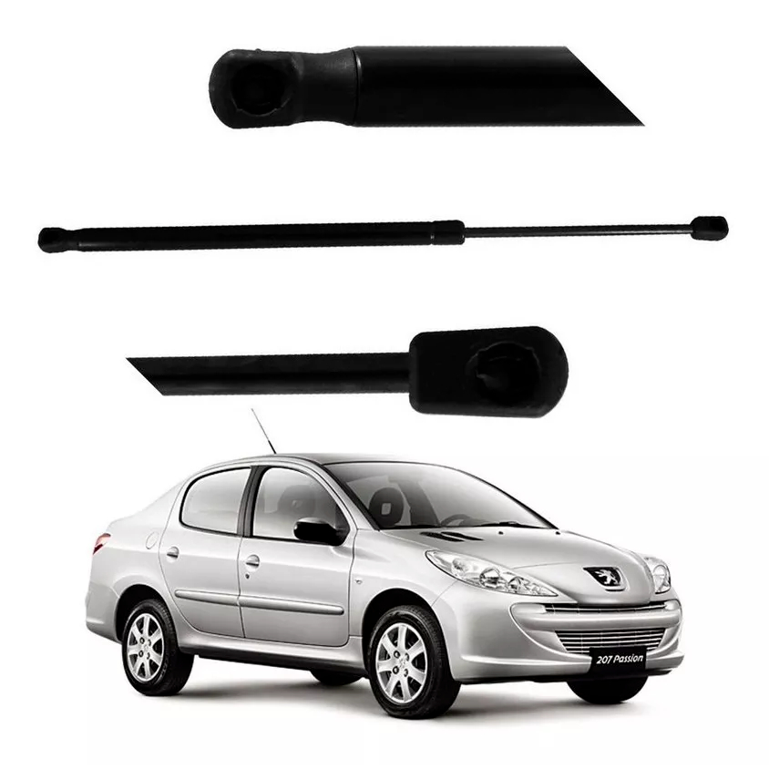 Par Amortecedor Porta Malas Tampa Traseira Peugeot 207 Passion 2008 A 2013