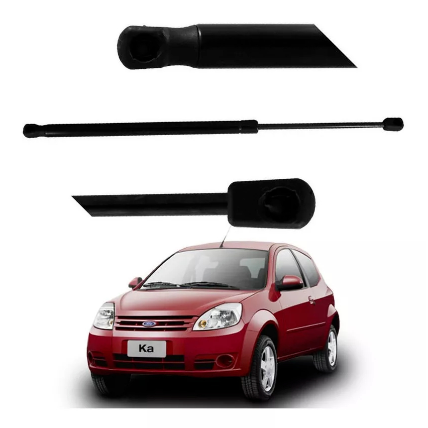 Par Amortecedor Porta Malas Tampa Traseira 2 Amortecedores Traseiros Para Ford Ka 2008 A 2012