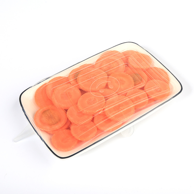 Kit 6 Capa De Silicone Universal Reutilizável Elástica Cozinha Geladeira