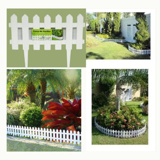 Cerca Para Jardim Plásticas Decorativa Cercado Inglês Jardinagem Canteiro