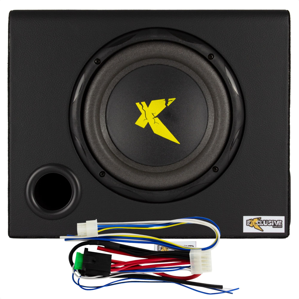 Caixa de Som Amplificada Exclusive Subwoofer XC403 08 Polegadas 200W RMS