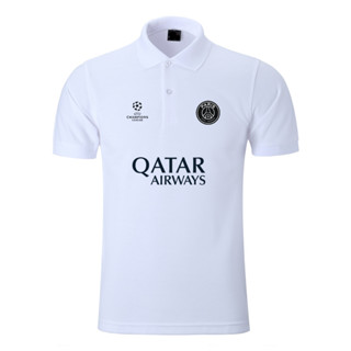 Camiseta Polo Camisa Masculina Camiseta do Psg blusa de futebol Camisa de time champions