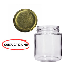 12 Pote de Vidro Belém 240ml doces pimentas conservas geleias
