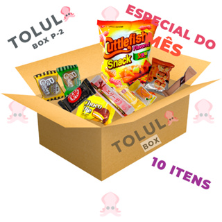 Box Kit Snacks Orientais Tam. P-2 Salgadinho Nongshim Especial Doces E Guloseimas Asia Tolula Box em Oferta na Shopee