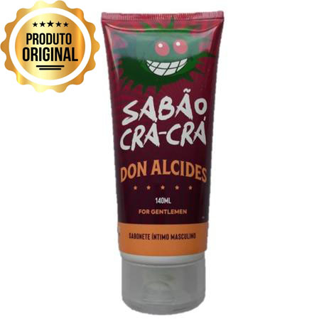 Sabonete Íntimo Masculino Sabão Crá-Crá Mamonas Assassinas Don Alcides 140ml
