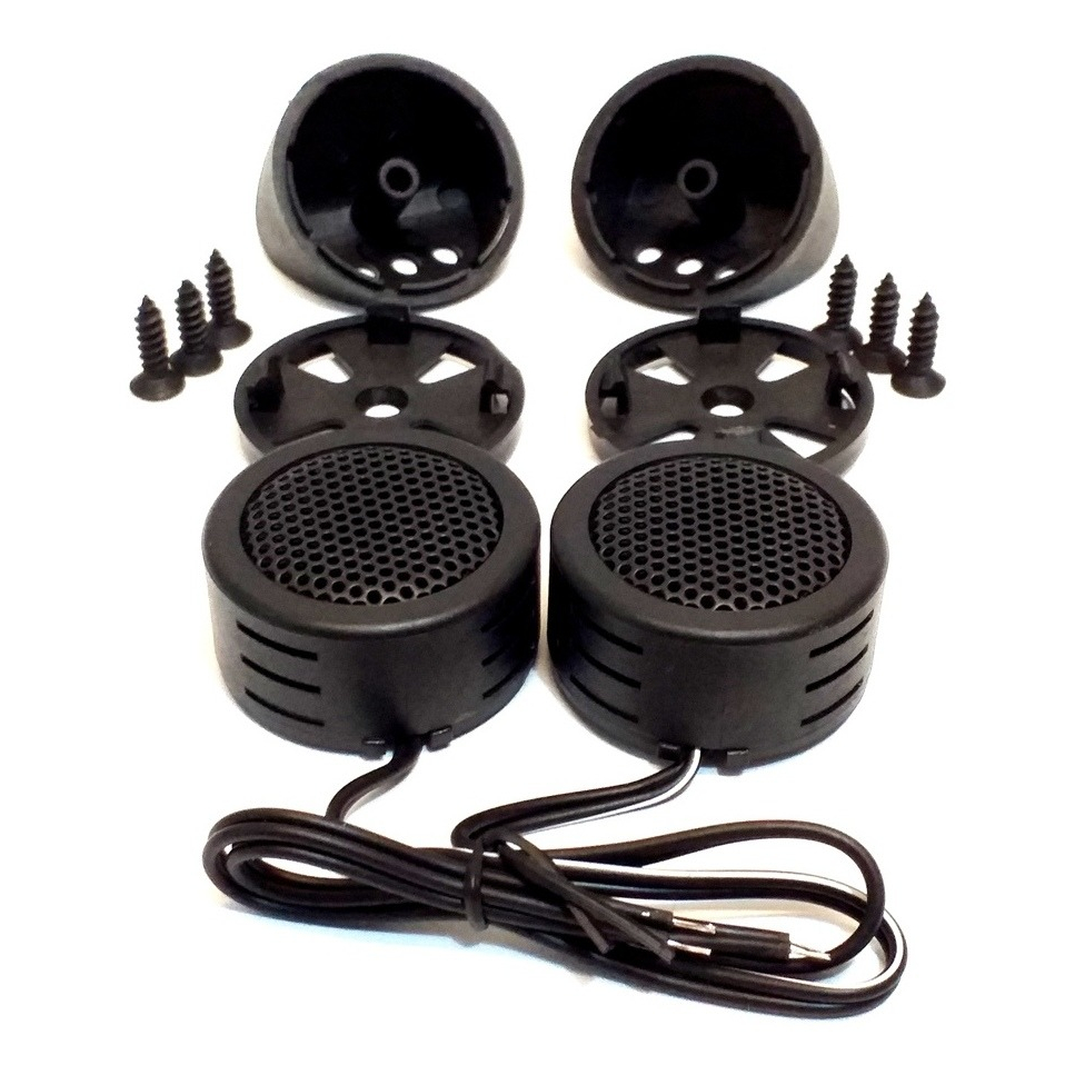 Mini Tweeter De Alta Frequencia 600w Painel Porta Coluna Par - Spare Parts and Accessories for Vehicles