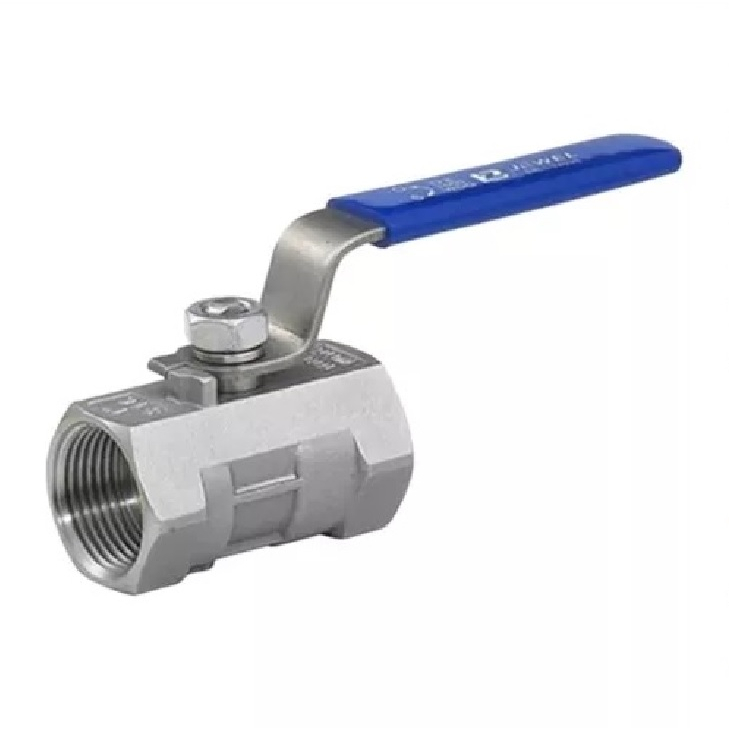 Válvula De Esfera 2'' Monobloco Inox 304/cf8 Bsp 2 Polegadas