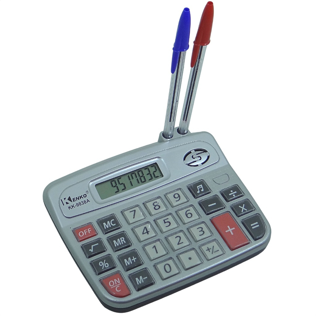 Calculadora Eletrônica De Mesa Digital 8 Dígitos Kenko Kk-9838a
