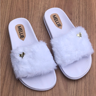 Chinelo Slide Pelucia Laco Sandalia Pelinhos Blogueiras Moda Influencers Rasteira Moderna Com Pelo em Oferta na Shopee