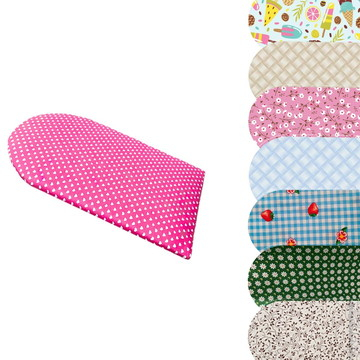 Mini Tabua De Passar Roupas Mesa Portátil 40cm Patchwork